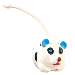 Latex Bold med Hale Nuttet Hvid Panda